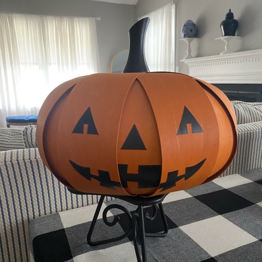 Longaberger Large Halloween Pumpkin Rare